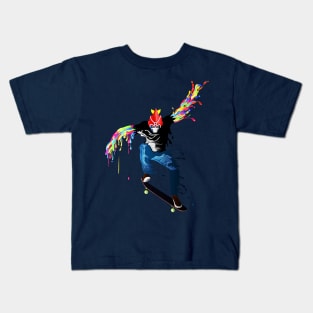 Skater Voltes V Kids T-Shirt